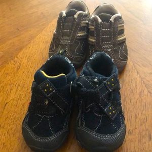 Infant size 2 sneakers- two pair